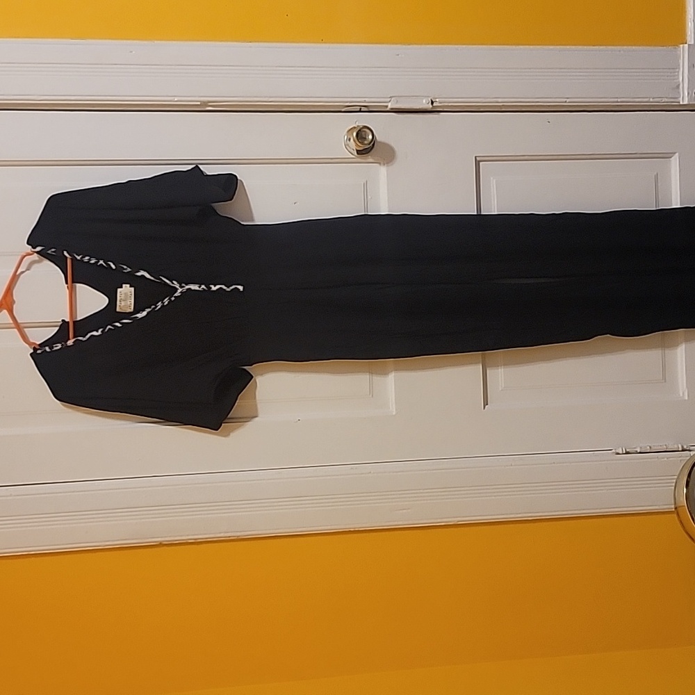 New Zhen Nymph Black Jersey Jumpsuit Medium